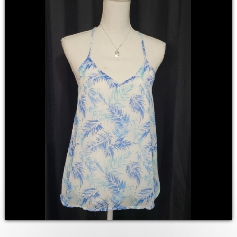 NWT Lola Palm print tank size M/L
